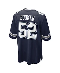 Nike Men's Tyler Booker Navy Dallas Cowboys 2025 Nfl Draft First Round Pick Game Jersey