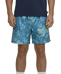 Maui and Sons Men's Runner Pool Short