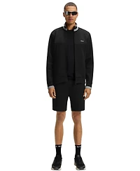 Boss by Hugo Men's Cotton-Blend Zip-Up Sweatshirt