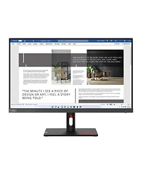 Lenovo ThinkVision S27i-30 27" 16:9 Full Hd 100Hz Ips Wled Lcd Monitor, Storm Gray