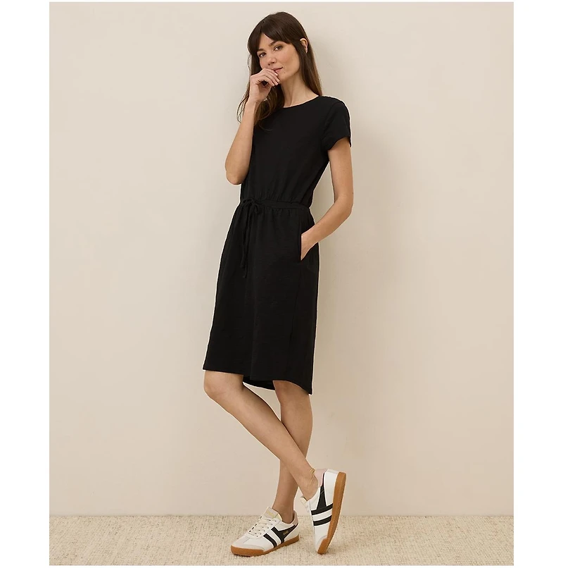 Pact Women's Organic Cotton Relaxed Slub Weekend Dress
