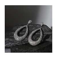 Sohi Hollow Pear Drop Earrings