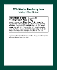 Stonewall Kitchen Holiday Blueberry Breakfast Gift Box, 4 Piece Set