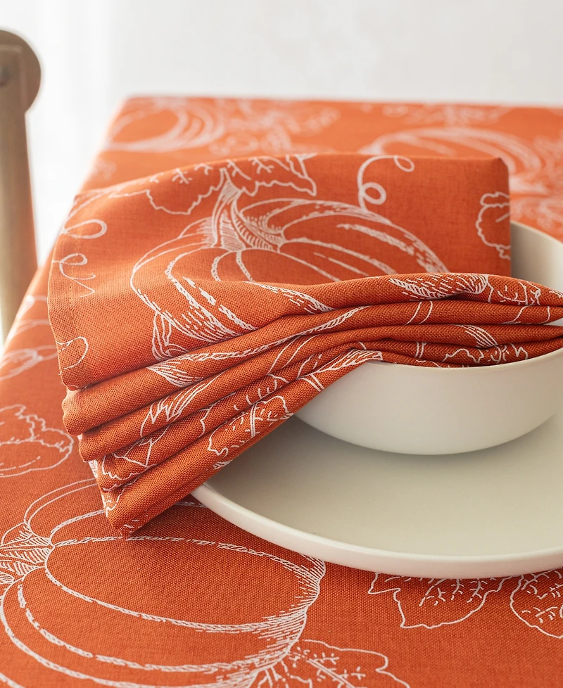 Benson Mills Bountiful Harvest Destin Napkins, Set of 4