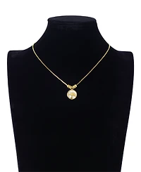 Unwritten Mother of Pearl Family Tree Pendant Necklace