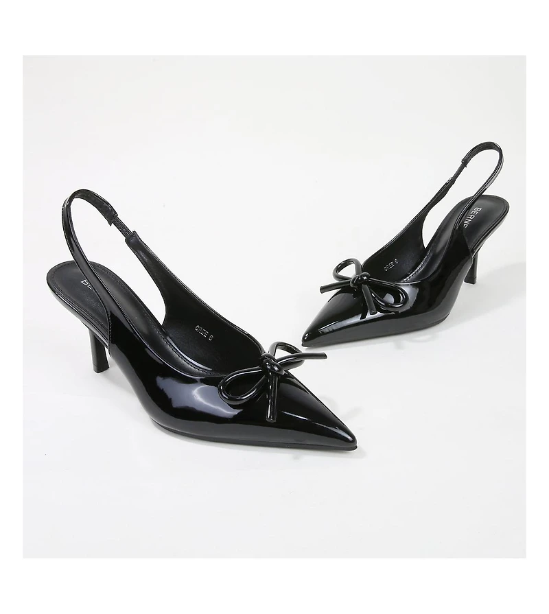 Cree Bow Accent Slingback Pumps