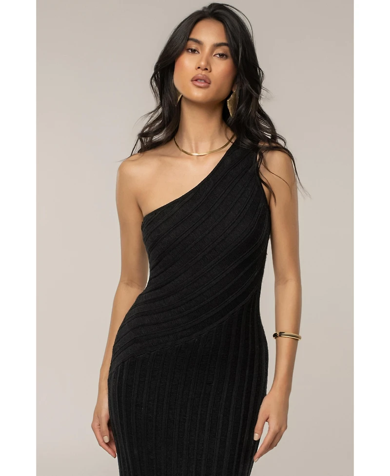 Jluxlabel Women's Fringe Knit Maxi Dress