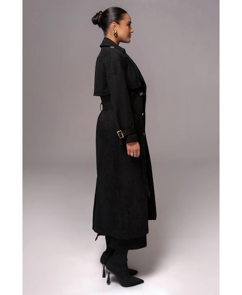 Jluxlabel Women's Elite Suede Coat