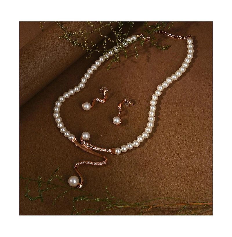 Sohi Pellet-Swirl Jewellery Set