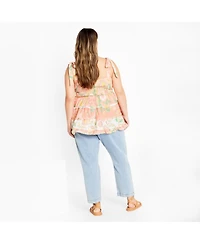 City Chic Plus Cleo Top