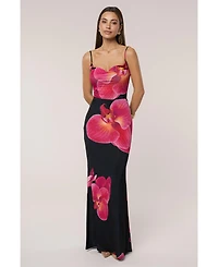 Jluxlabel Women's Floral Radiance Maxi Skirt
