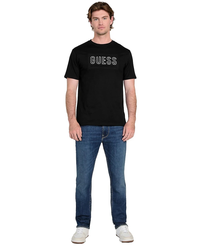 Guess Men's Embossed Logo T-Shirt