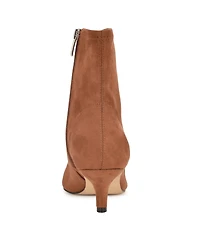 Nine West Women's Tabbie Kitten Heel High Ankle Booties