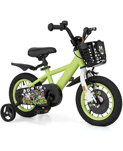 12 Inch Kids Bike for 3-8 Years Old Sport Bicycle with Adjustable Handlebar and Saddle