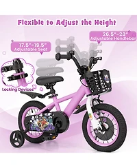 12 Inch Kids Bike for 3-8 Years Old Sport Bicycle with Adjustable Handlebar and Saddle
