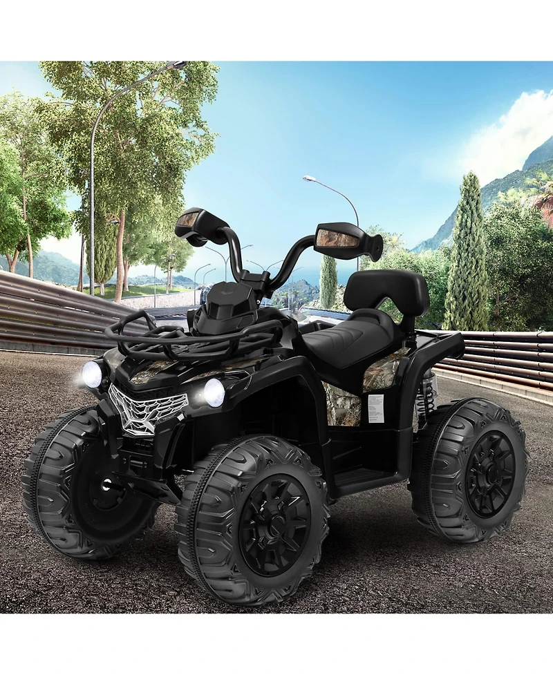 12V Kids Ride On Atv 4 Wheeler with MP3 and Headlights