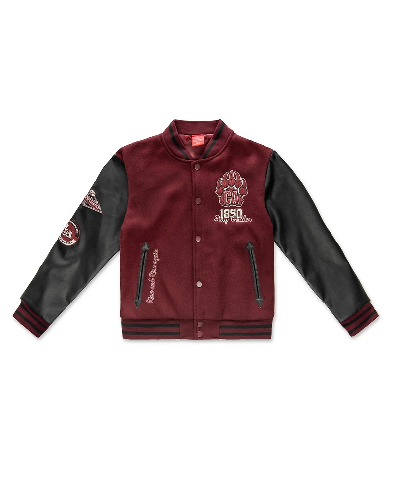 Ring of Fire Big Boys Dedan Woolen Varsity Jacket
