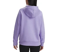 Under Armour Women's Rival Fleece Shimmer Hoodie