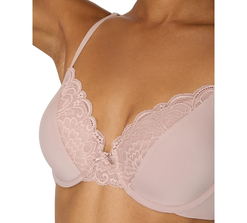 Maidenform Women's Comfort Devotion Extra Coverage Lace Shaping Underwire Bra 9404