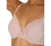 Maidenform Women's Comfort Devotion Extra Coverage Lace Shaping Underwire Bra 9404
