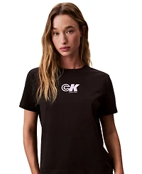 Calvin Klein Jeans Women's Cotton Archive Logo T-Shirt
