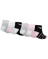 Nike Little Girls Ankle Socks, 6 Pack