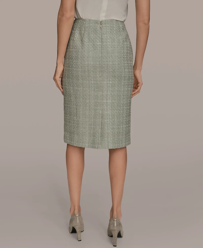 Donna Karan New York Women's Tweed Pencil Skirt