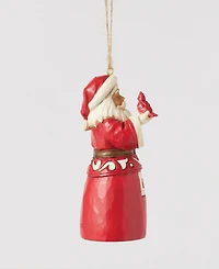 Jim Shore Nordic Noel Santa Ornament