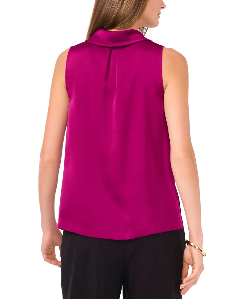 Vince Camuto Women's Sleeveless Cowl Neck Top