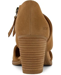 Toms Women's Milan Closed Toe Heel Sandals