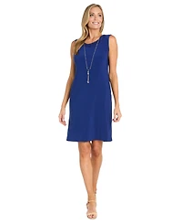 R & M Richards Women's 2-Pc. Sequined Lace Jacket Necklace Dress Set