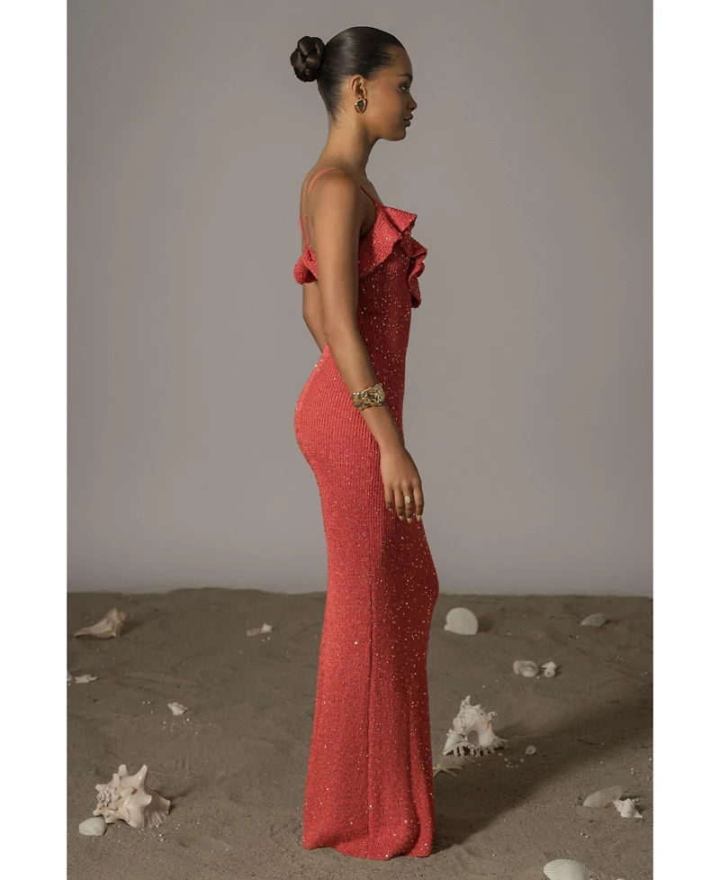 Jluxlabel Midnight Sparkle Maxi Dress