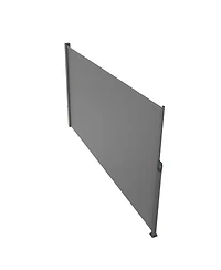 Slickblue Retractable Side Awning Outdoor Privacy Screen Uv Block Waterproof Divider for Patio
