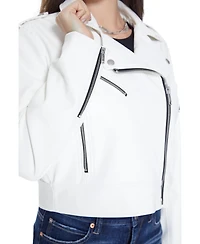 blue revival Women's Ride or Die Leather Jacket