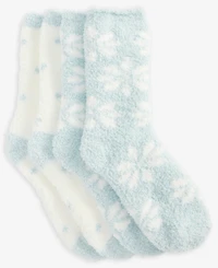 Charter Club Women's 2-Pk. Fuzzy Butter Socks, Created for Macy's