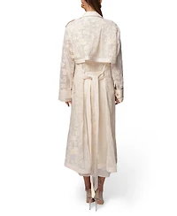 Jluxlabel Floral Embroidered Coat