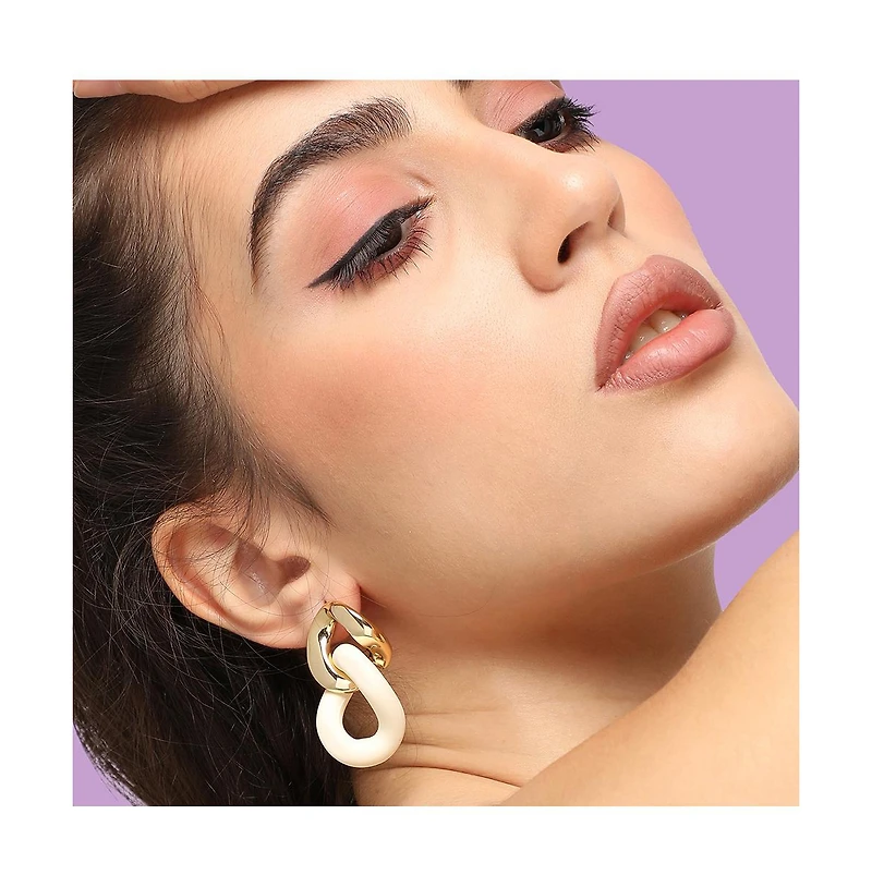 Sohi Chainlink Drop Earrings