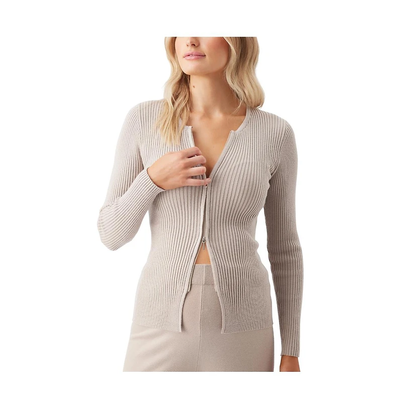 Ripe Maternity Maternity Romee Zip Through Knit