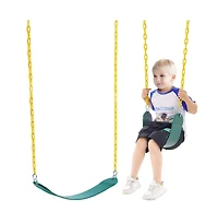 Slickblue Toddler 2-Pack Swing Seats Swings Replacement for Outdoor Swing Set