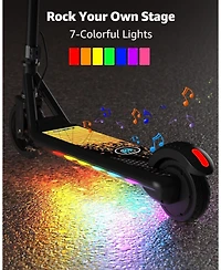 Gyroshoes H30 Max Electric Scooter for Kids, Led Dispaly, 150W Powerful Motor, Dual Brake System, Adjustable Height and Speed, Best Presents Kids