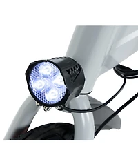 GoPowerBike GoBlitz Electric Bike | Lightweight Compact Design Folding Adult Mini E-Bike | Dual Disc Brakes | Throttle and Pedal Assist | 350W Motor |