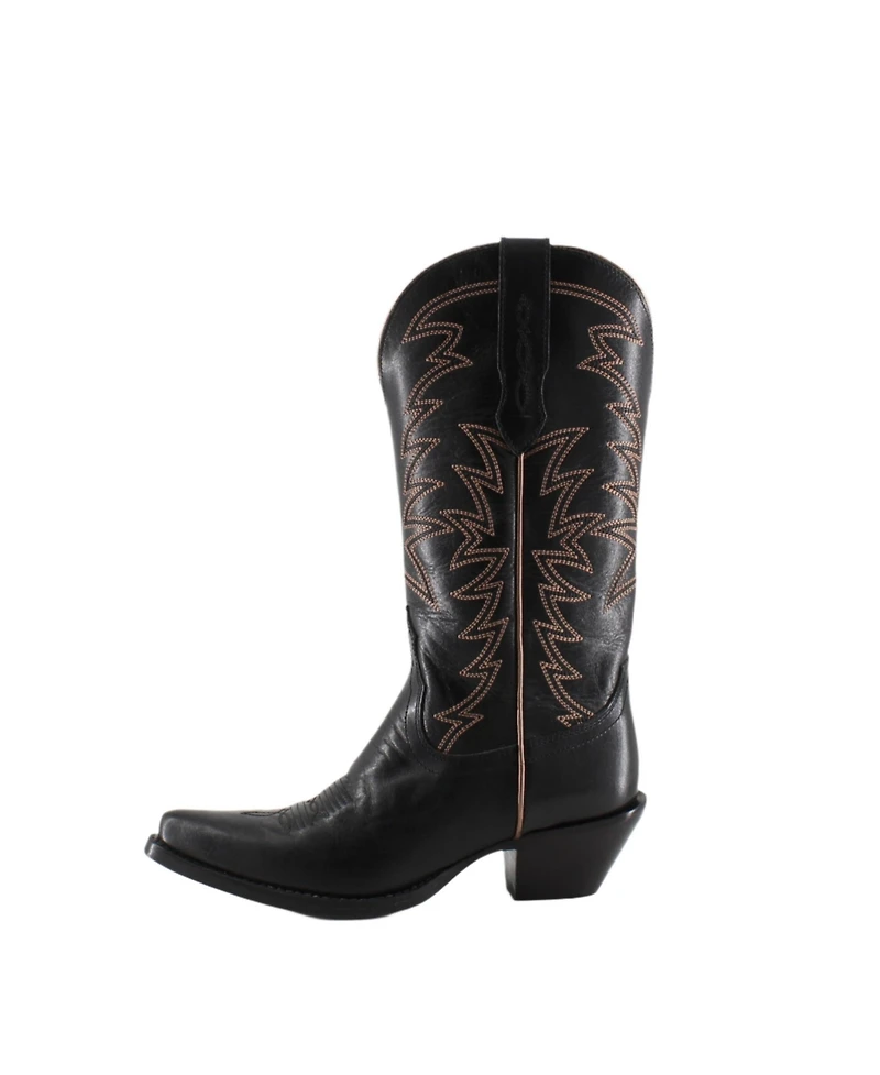 Isabella Leather Cowgirl Boots - Stylish Western Footwear & Comfort By Buck Brana