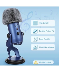 ZealSound Gaming Usb Microphone a68s-us and d65k Furry Cover