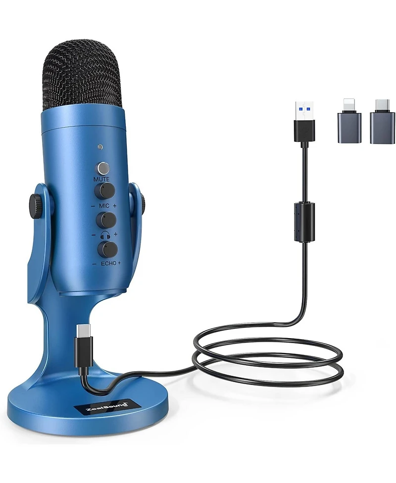 ZealSound Gaming Usb Microphone k66b and d65w Furry Cover