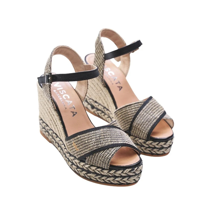 Empuria Canvas Espadrille Sandal Wedges