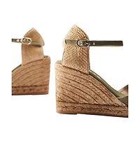 Aiguablava Limited Edition Canvas Espadrille Sandal Wedges