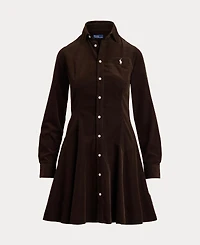 Polo Ralph Lauren Women's Cotton Corduroy A-Line Shirtdress