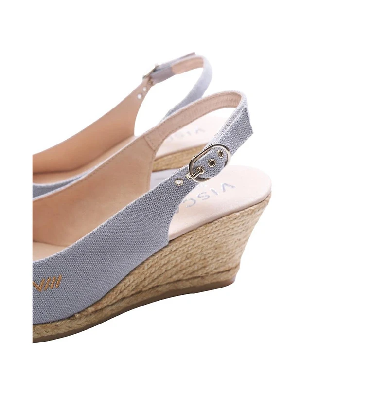 Palomera Canvas Espadrille Wedges