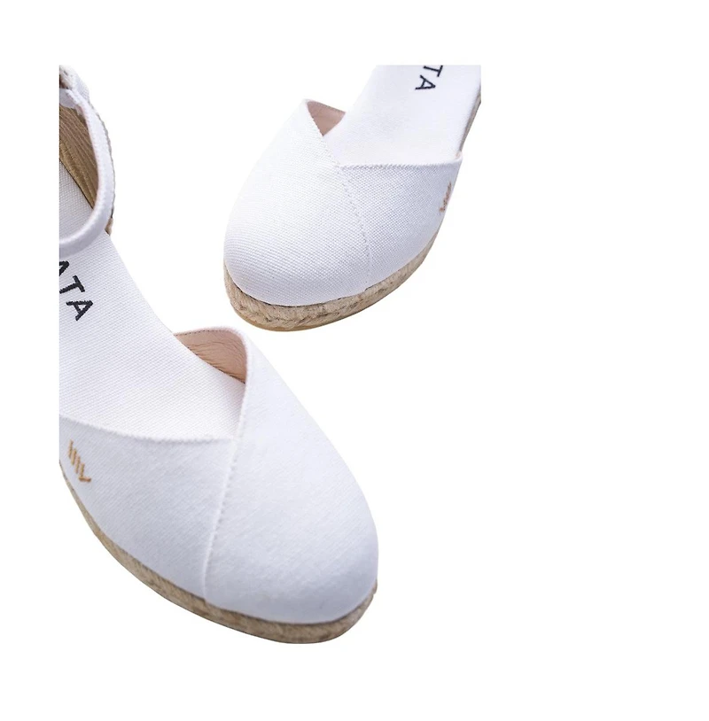 Pubol Limited Edition Canvas Espadrille Wedges