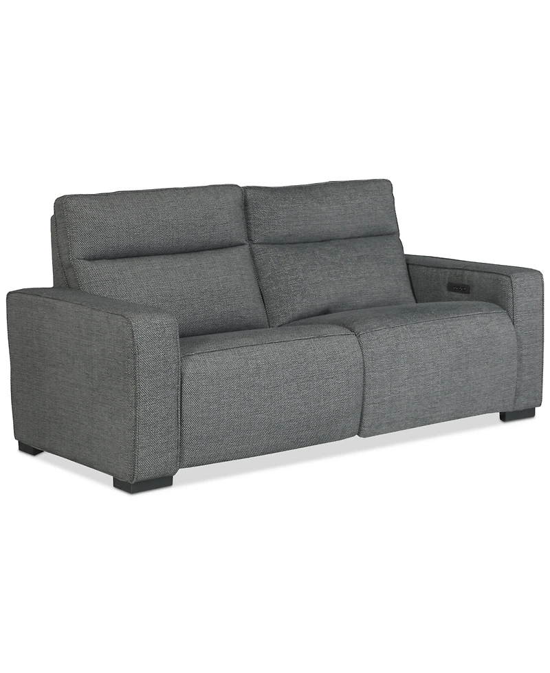 Miren 2-Pc. Fabric Sofa with 2 Power Headrest Recliners, Exclusively at Macy's